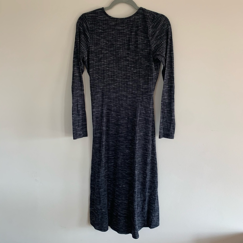 Altar’d State Ribbed Wrap Dress - Picture 5 of 6